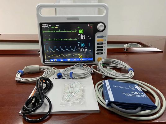 Portable NIBP SPO2 Patientenmonitor, EKG Herzmonitor für Krankenhaus Intensivstation