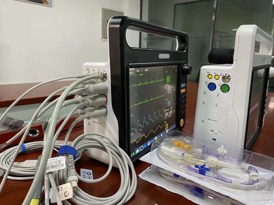 Portable Vital Monitoring Machine, Multi-Parameter Patientenmonitor mit EKG