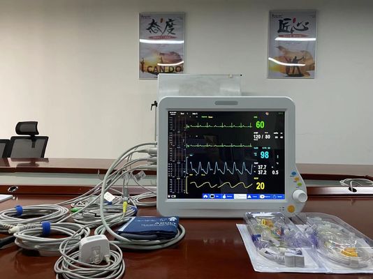 Modulärer Multiparameter-Patientenmonitor Medizinischer 15" für Erwachsene Kinder