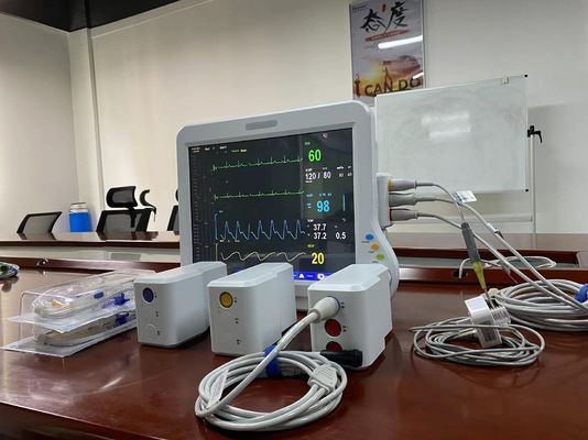 Modulare medizinische Überwachungsgeräte mit EKG SPO2 2Temp
