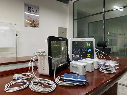 Multiparameter ICU Herzmonitor, Krankenhaus Vitals Machine mit 15 &quot; Display