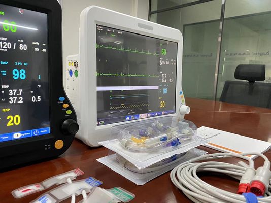 Veterinärische digitale Vitalsignalmaschine mit EKG NIBP SPO2 2 Temp Standard