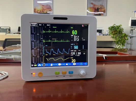 Tragbarer 8,4 Zoll-multi Parameter-Patientenmonitor-hohe Genauigkeit für Temp EtCO2 ECG SPO2 NIBP