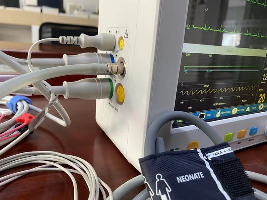 General Ward Clinic Portable Patient Monitor mit Temp-Maß EtCO2 ECG SPO2 NIBP