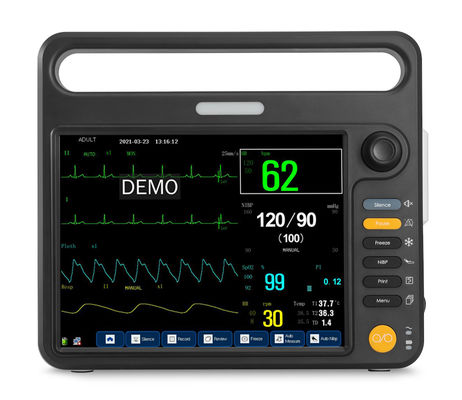12.1 Zoll tragbare Herz-Patient-Monitore mit HL7-kompatibel, USB-Daten-Ausgabe-Funktionen, Vital-Sings-Überwachung