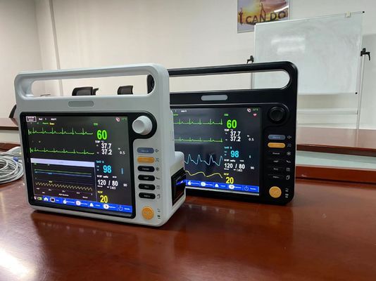 Herz-Portable Multi-Parameter-Patientenmonitor mit EKG SPO2 NIBP Temp Standard