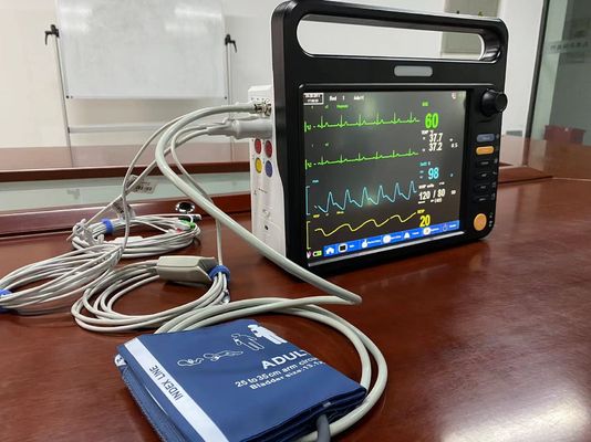 ICU Patienten-Vital-Symptome-Monitor mit 12,1 Zoll Bildschirm 6 Standardparameter