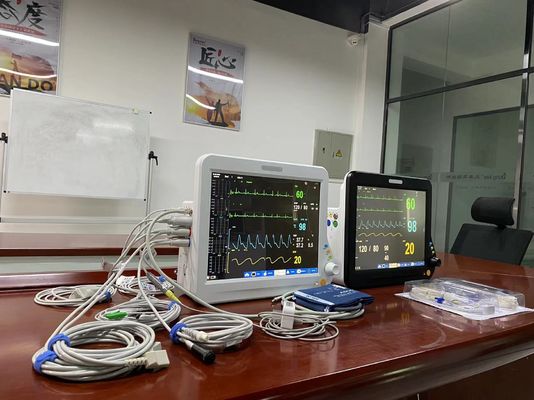 15-Zoll-Monitor-Vital-Gerät, Herzmonitor am Bett für Krankenhauskliniken