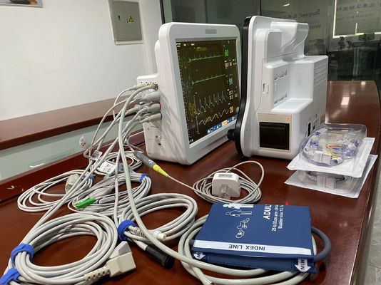 Tragbare Patientenüberwachungsinstrumente Multiparameter für Intensivstation