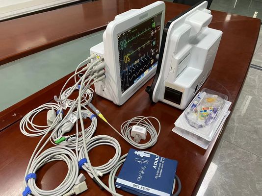 Tragbare Vital Machine Monitor 15 Zoll für Krankenhaus Kliniken