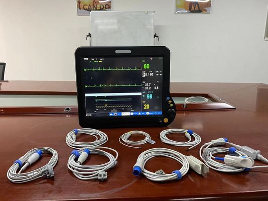 15 &quot; Neugeborenen-Herz-Monitor, tragbarer Multipara-Monitor mit Etco2