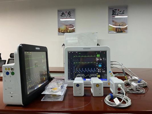 ICU Herzmodul-Patientenmonitor Portable Multi-Parameter Mehrsprachig