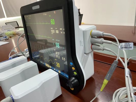 Medizinischer Krankenwagen Vital Signs Monitor Mehrsprachig mit 15-Zoll-Bildschirm