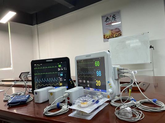ICU Herzmodul-Patientenmonitor Portable Multi-Parameter Mehrsprachig