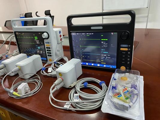 Modularer Etco2 tragbare Monitor, ICU Vital Signs Monitor für den diagnostischen Betrieb