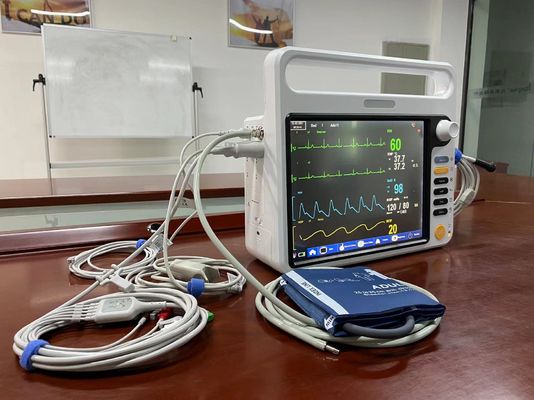 Modularer Neugeborener-ICU-Kardialimonitor Mainstream EtCO2-Sensor Tragbarer Patientenmonitor