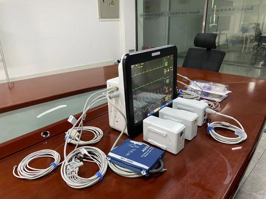 Modularer Neugeborener-ICU-Kardialimonitor Mainstream EtCO2-Sensor Tragbarer Patientenmonitor