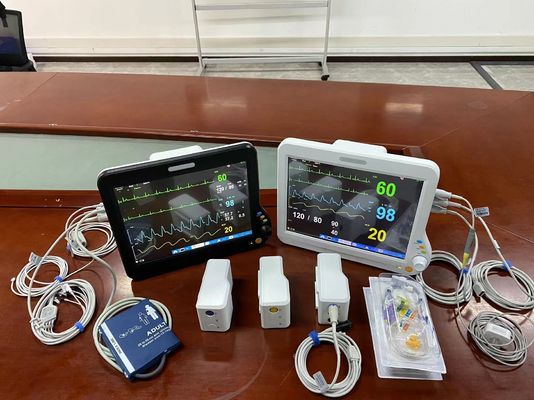 Modularer Etco2 tragbare Monitor, ICU Vital Signs Monitor für den diagnostischen Betrieb