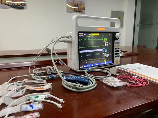 12.1 Zoll Modular Neugeborenen-Patienten-Monitor mit 3 Leads EKG NIBP SPO2 Standard