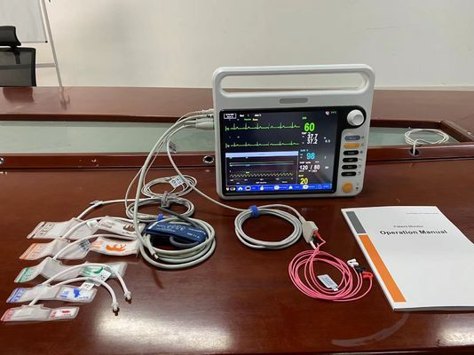Modulare Vitalsignalgeräte, Neugeborenen-Herz-Monitor mit 12,1 Zoll-Bildschirm.
