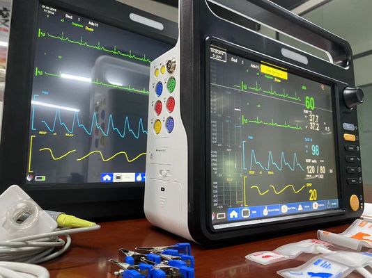 Veterinärischer Multiparameter-Monitor Tragbarer Patientenmonitor Neugeborener Patientenmonitor Tiermonitor Haustiermonitor