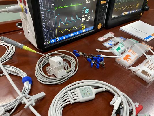 OEM Veterinär Multiparameter Monitor 12,1 Zoll TFT LCD-Bildschirm für Haustierbetrieb