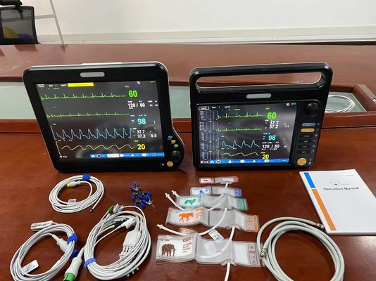 12.1&quot; tragbare veterinärmedizinische Multiparameter-Monitor mit Touchscreen OEM