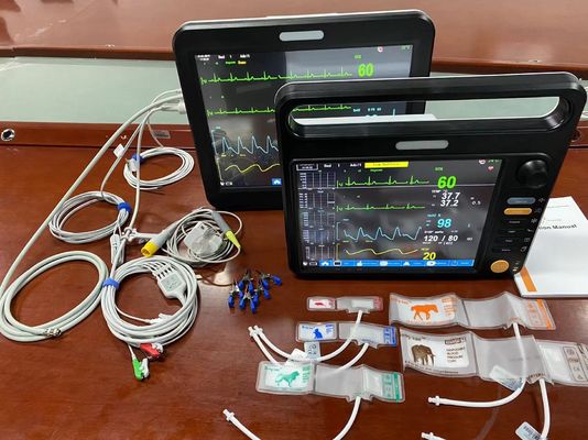 Ventilatorloser Veterinär-Multiparameter-Monitor für Notfälle im Krankenhaus