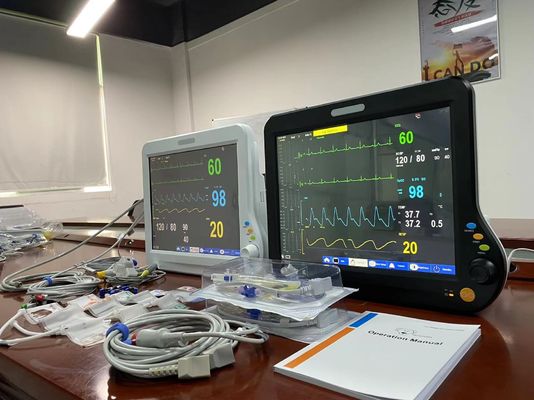 CMS Touch Veterinär Multiparameter Monitor 15 Zoll für Tierchirurgie