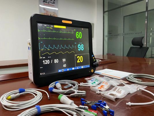 Multifunktionales Tiermedizinisches Vitalzeichen-Monitor, Multiparameter-Monitor 15 Zoll