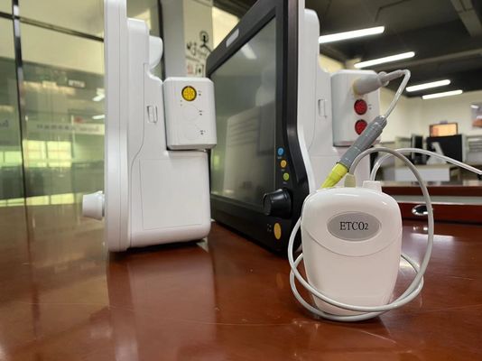 Erwachsene pädiatrische Seitenströmung CO2-Modul Kunststoffmaterial für Etco2-Messung