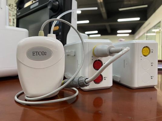 Erwachsene pädiatrische Seitenströmung CO2-Modul Kunststoffmaterial für Etco2-Messung