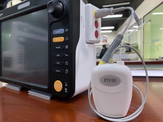 Plastik-Sidestream-Co2-Sensor für Patienten und Haustiere EtCO2-Messung