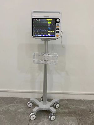 3 Zoll-stille Rad-modulare Patientenmonitor-Laufkatze mit Luftfahrt Aluminium-Matieral