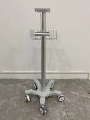 Starkes tragbares Mobile der multi Parameter-medizinischen Monitor-Laufkatze