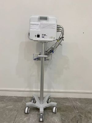 ICU-Luftfahrt Aluminium-Matieral-Patientenmonitor-Laufkatze mit den 3 Zoll-stillen Rädern