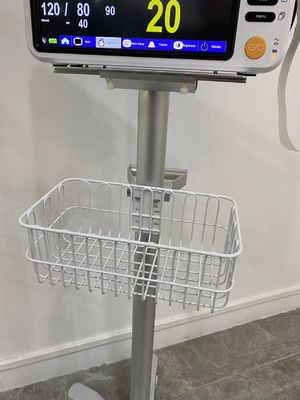 Veterinärluftfahrt-Aluminium Matieral-Patientenmonitor-Laufkatze mit den 3 Zoll-stillen Rädern
