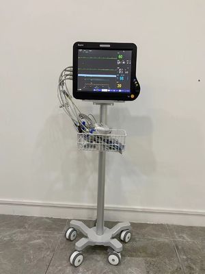 800-1020mm Herzpatientenmonitor-Laufkatze mit den 3 Zoll-stillen Rädern