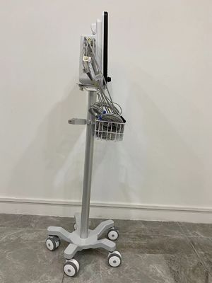 3 Zoll-stille Rad-modulare Patientenmonitor-Laufkatze mit Luftfahrt Aluminium-Matieral
