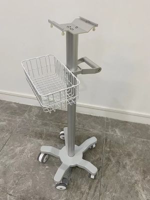 3 Zoll-stille Rad-modulare Patientenmonitor-Laufkatze mit Luftfahrt Aluminium-Matieral