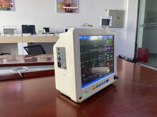 Tragbare medizinische Überwachungsgeräte mit 12,1-Zoll-TFT-LCD-Bildschirm zur Überwachung der Vitalfunktionen