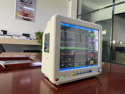 Leichtgewichtige Krankenhaus-Patienten-Vitalzeichen-Monitore mit EKG SPO2 NIBP-Temperaturmessung
