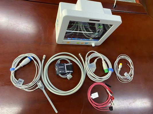 Leichter Neugeboren-Patientenmonitor, Temp tragbarer Vital Signs Monitors ECG SPO2 NIBP