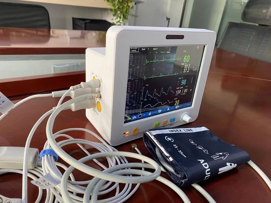 8,4 Zoll TFT LCD-Schirm-tragbarer Patientenmonitor für Temp ECG EtCO2 SPO2 NIBP