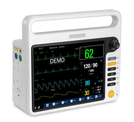 12.1-Zoll-Multiparameter-Herz-Patienten-Monitore mit HL7-kompatibler Funktion, OEM/SKD akzeptiert