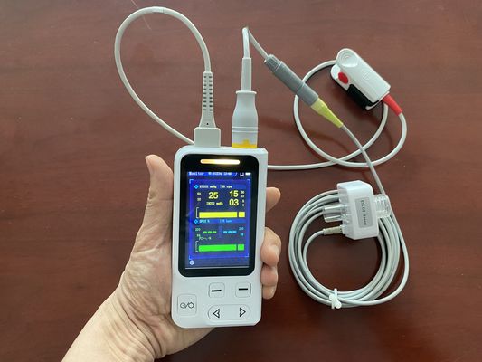 Veterinärische Handheld-LCD-Bildschirm für lebenswichtige Symptome mit 3,5 Zoll TFT-LCD-Bildschirm mit EtCO2 und SPO2