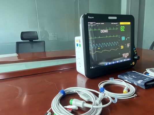 15 Zoll TFT-LCD-Patientenmonitore mit hohem Multiparameter-Gehalt, die in OP/OT, Intensivstation, CCU, Neonatalabteilung verwendet werden